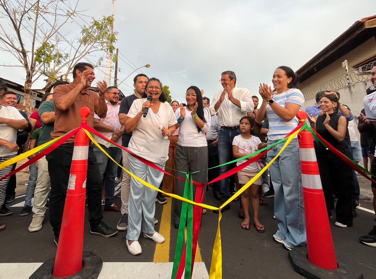 Prefeitura de Macapá entrega 17 vias pavimentadas no bairro Nova Esperança